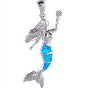 Mermaid pendant necklace